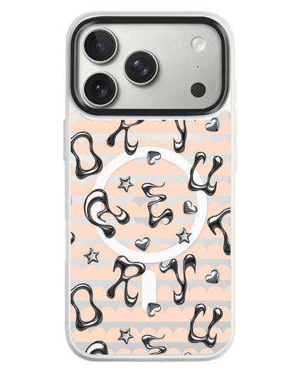 iPhone Rearguard MagSwap - Chrome Monogram 2.0