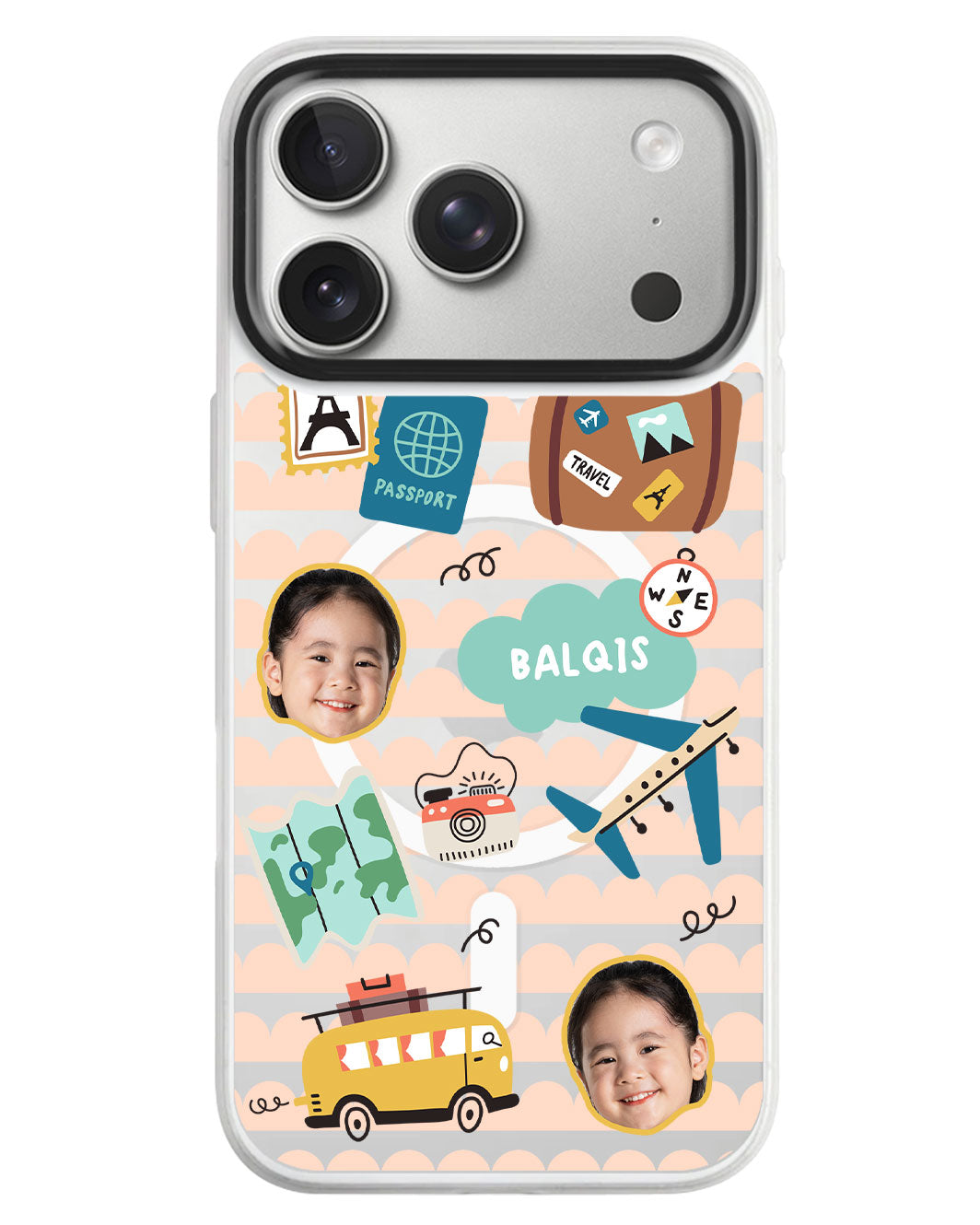 iPhone Rearguard MagSwap - Face Grid Travel