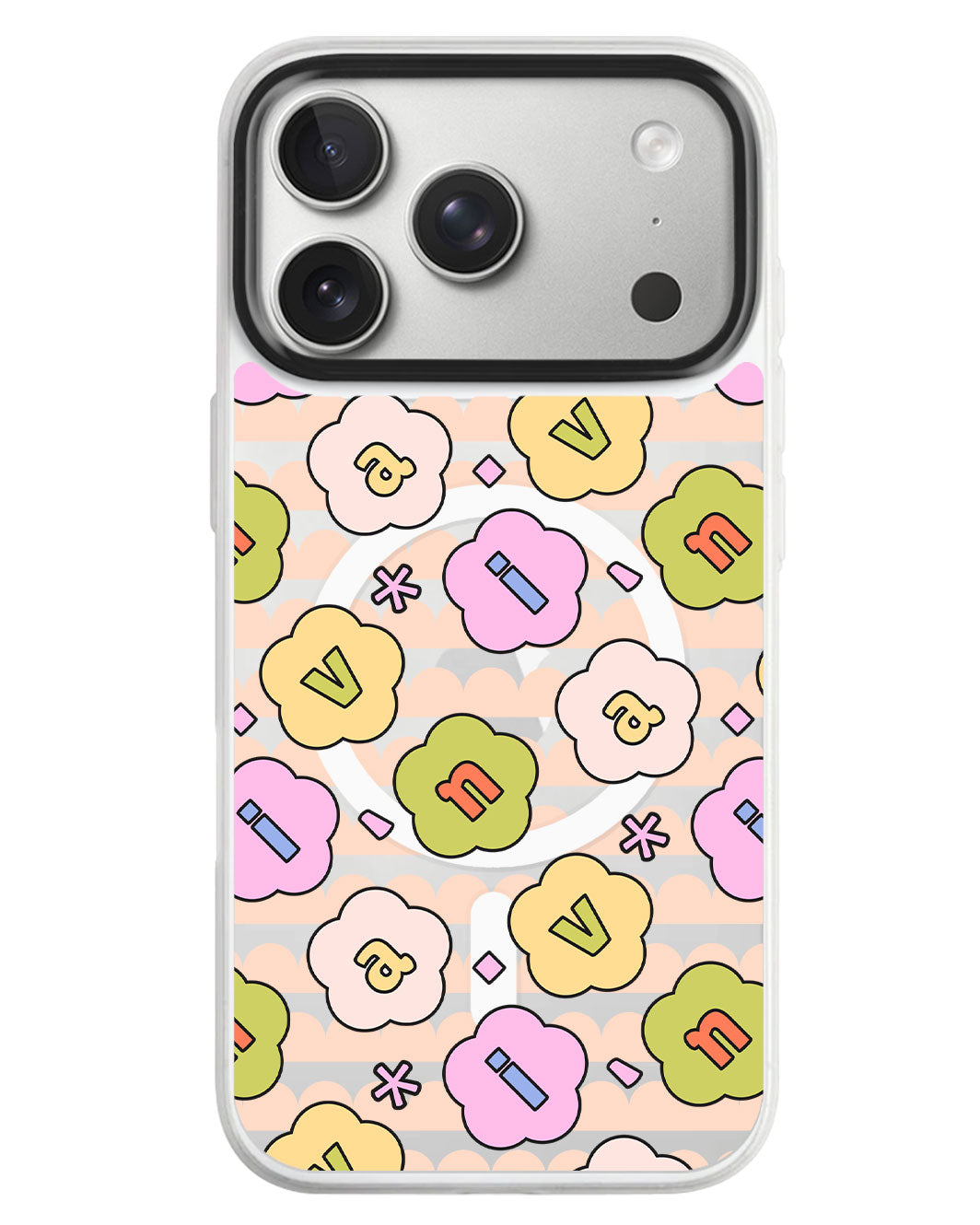iPhone Rearguard MagSwap - Flower Petals Monogram 1.0