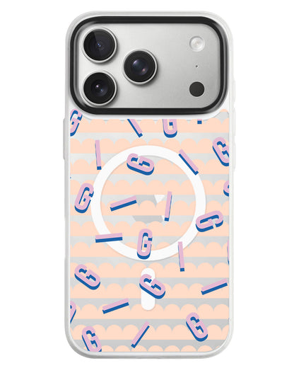 iPhone Rearguard MagSwap - Monogram 1.0 Cotton Candy