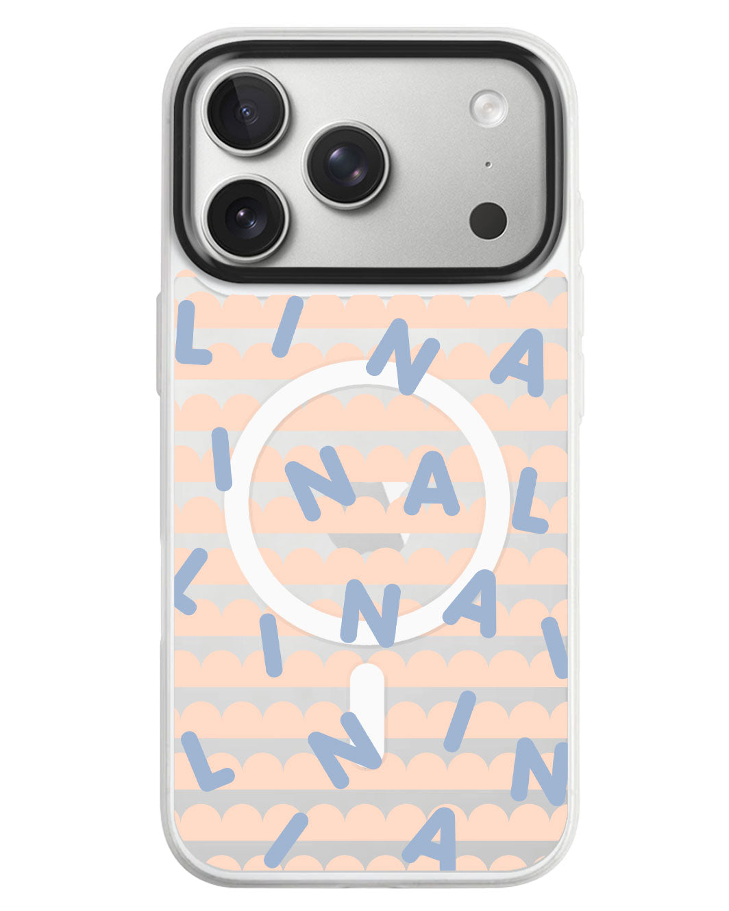 iPhone Rearguard MagSwap - Monogram 2.0 Blue