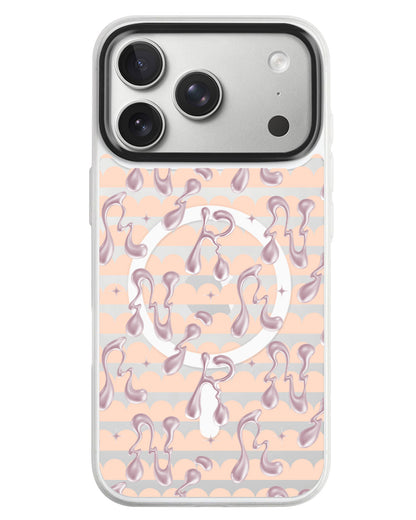 iPhone Rearguard MagSwap - Pink Chrome Monogram 2.0