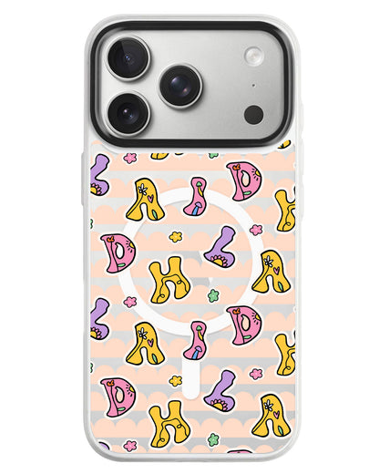 iPhone Rearguard MagSwap - Playful Monogram 7.0