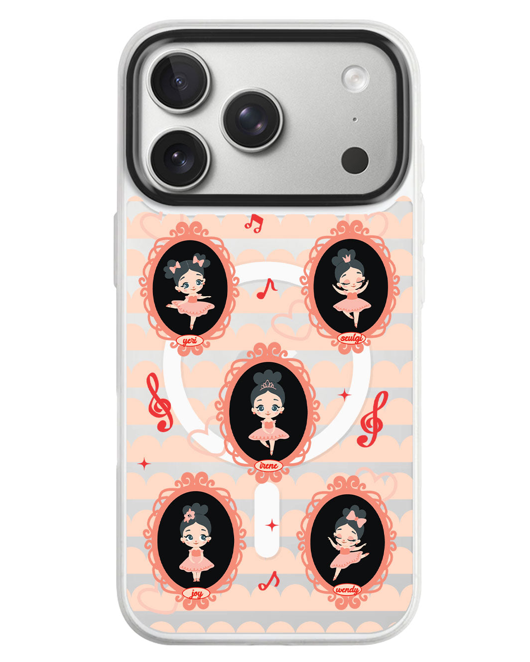 iPhone Rearguard MagSwap - Red Velvet Feel My Rhythm