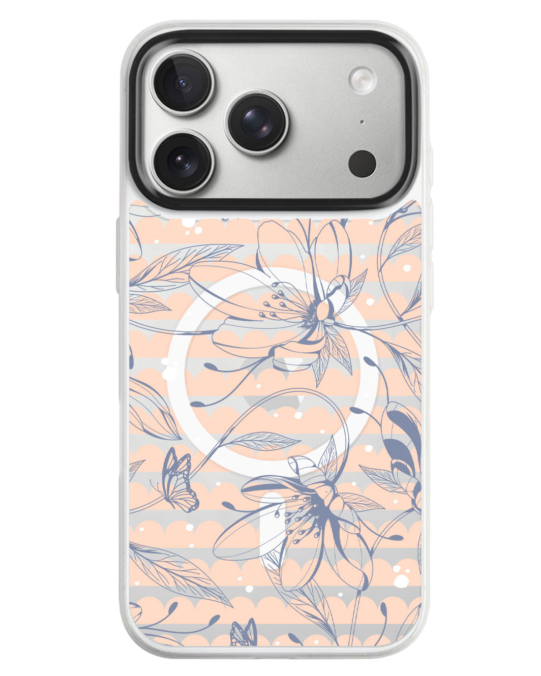 iPhone Rearguard MagSwap - Sketchy Flower & Butterfly 2.0