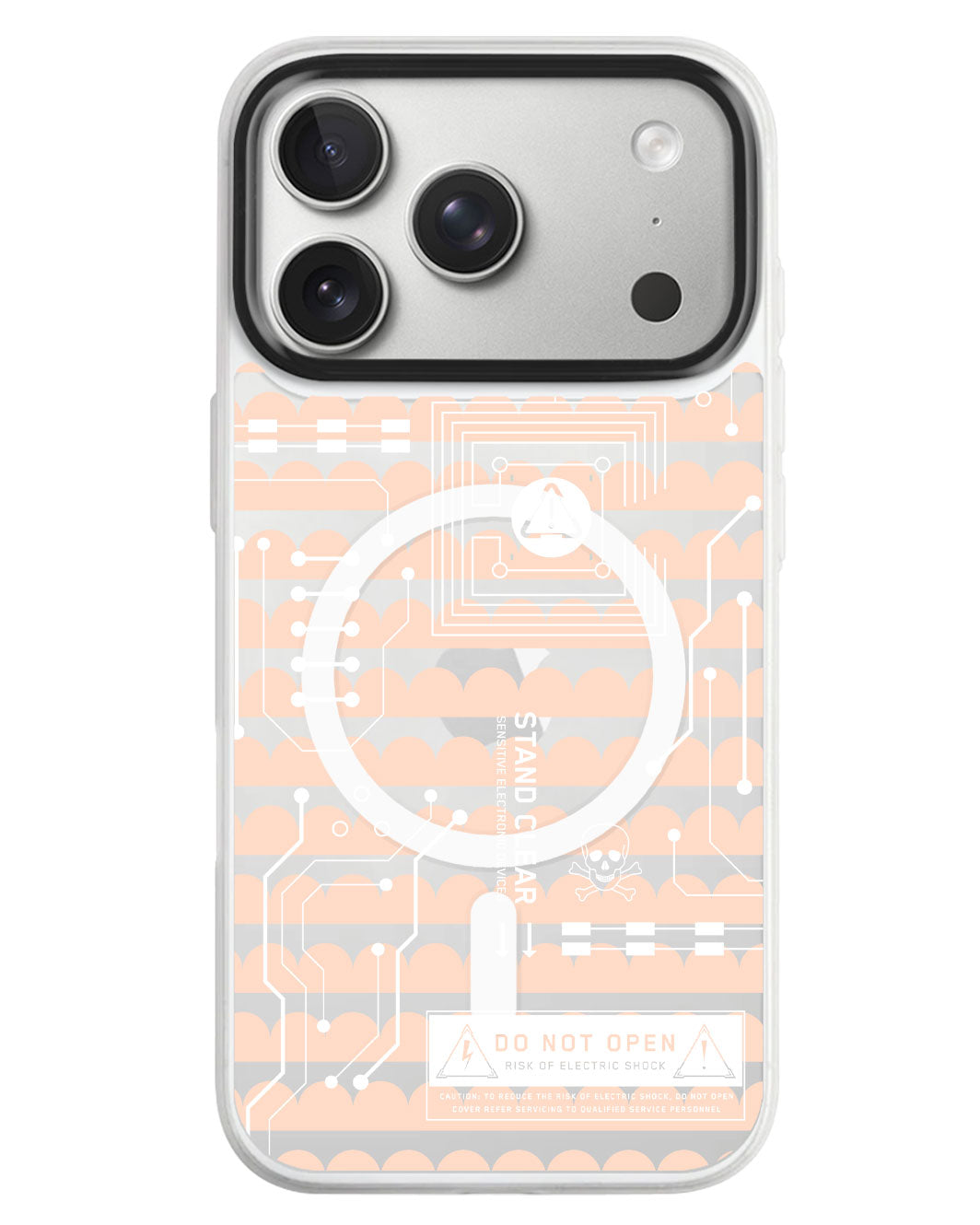 iPhone Rearguard MagSwap - Circuit White