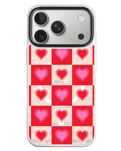 iPhone Rearguard MagSwap - Love Checkered