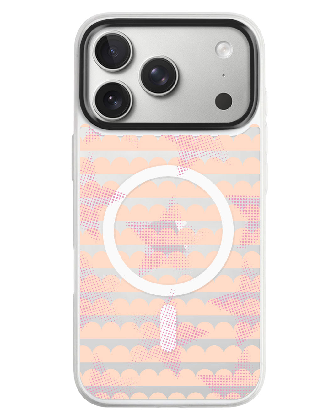 iPhone Rearguard MagSwap - Pink Star