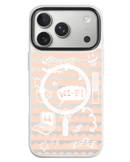 iPhone Rearguard MagSwap - Social White