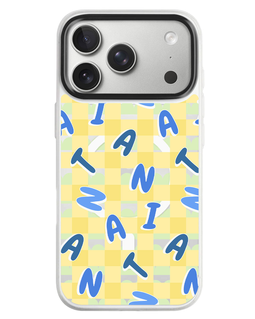 iPhone Rearguard MagSwap - Checkered Monogram 3.0