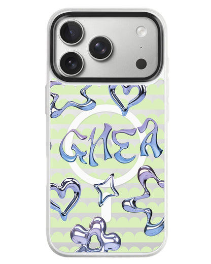 iPhone Rearguard MagSwap - Chrome Monogram 1.0