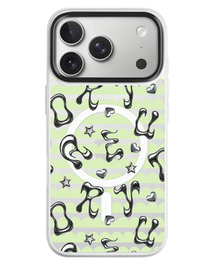 iPhone Rearguard MagSwap - Chrome Monogram 2.0