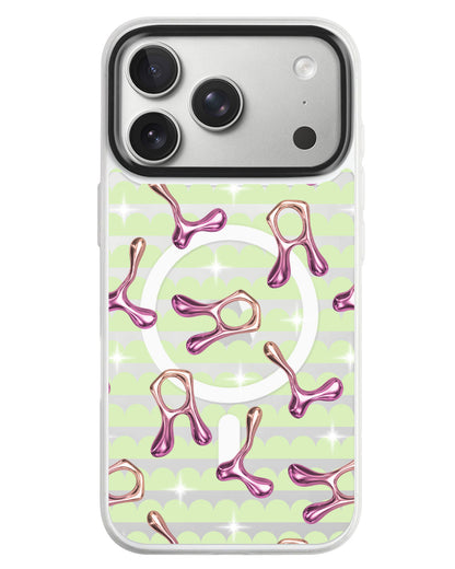 iPhone Rearguard MagSwap - Chrome Monogram 3.0