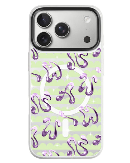 iPhone Rearguard MagSwap - Chrome Monogram 4.0