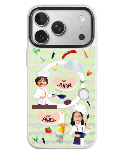 iPhone Rearguard MagSwap - Face Grid Dream Chef