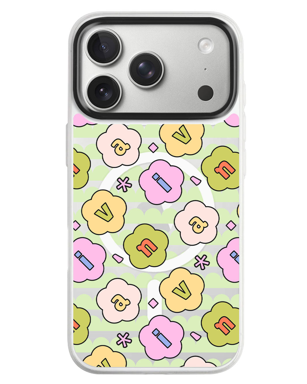 iPhone Rearguard MagSwap - Flower Petals Monogram 1.0