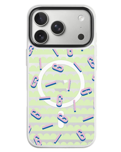 iPhone Rearguard MagSwap - Monogram 1.0 Cotton Candy