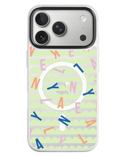 iPhone Rearguard MagSwap - Monogram 1.0 Rainbow