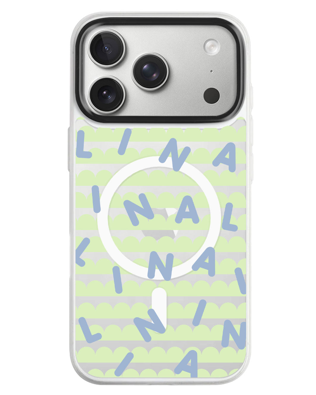 iPhone Rearguard MagSwap - Monogram 2.0 Blue