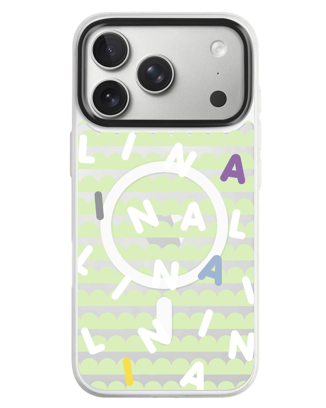 iPhone Rearguard MagSwap - Monogram 2.0 Putih