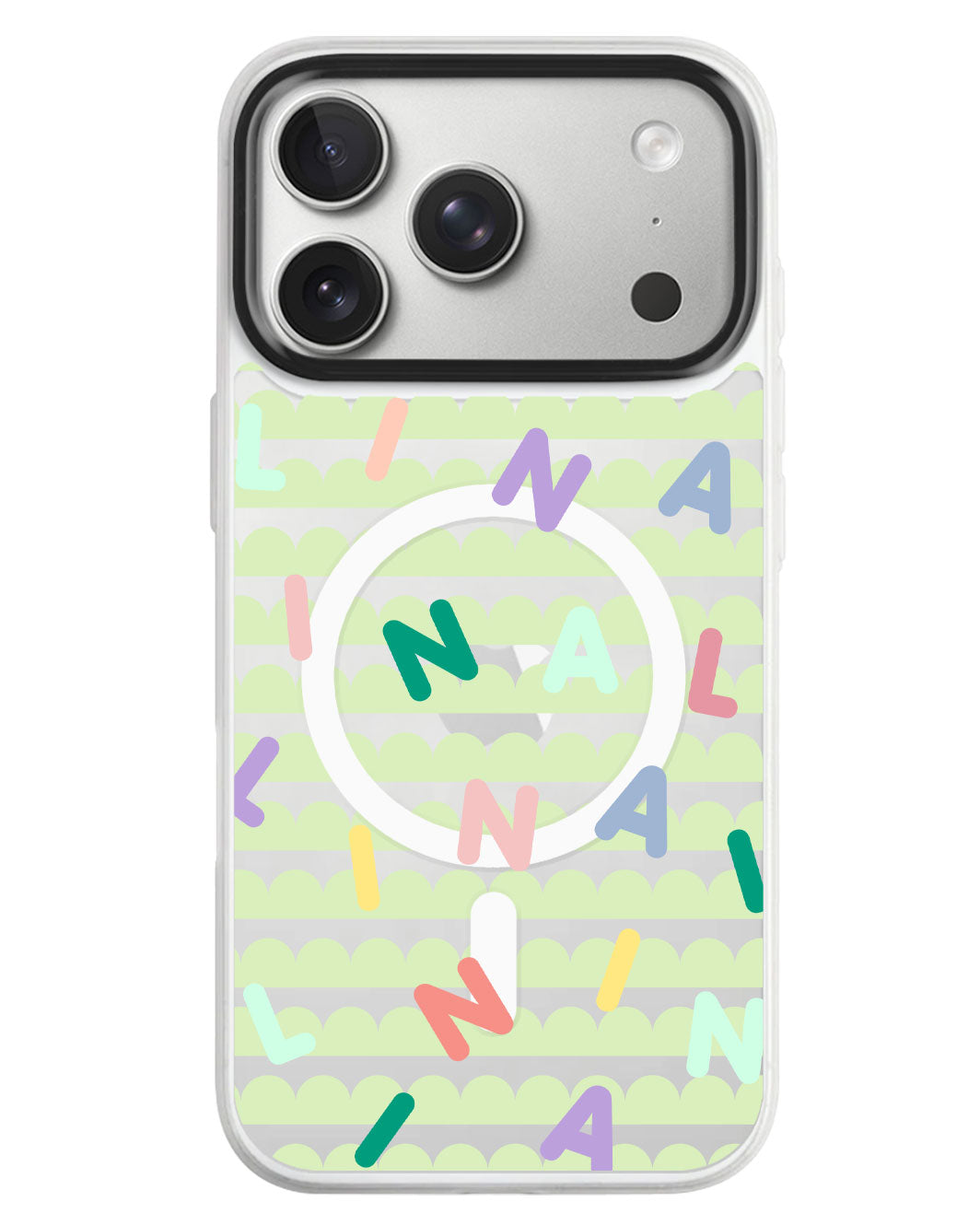 iPhone Rearguard MagSwap - Monogram 2.0 Rainbow