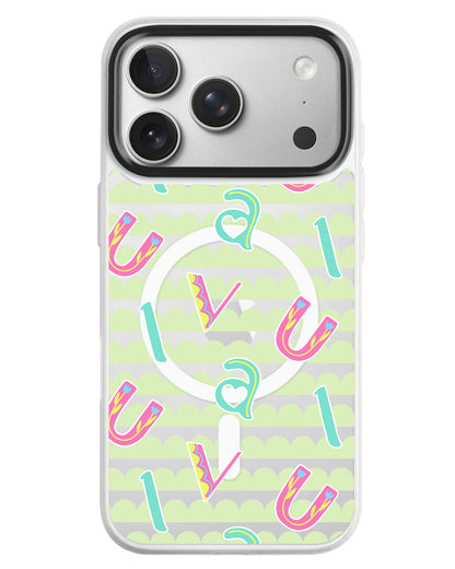 iPhone Rearguard MagSwap - Playful Monogram 6.0