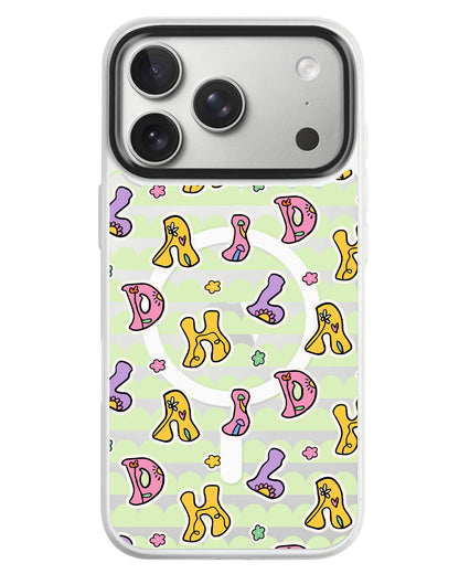iPhone Rearguard MagSwap - Playful Monogram 7.0
