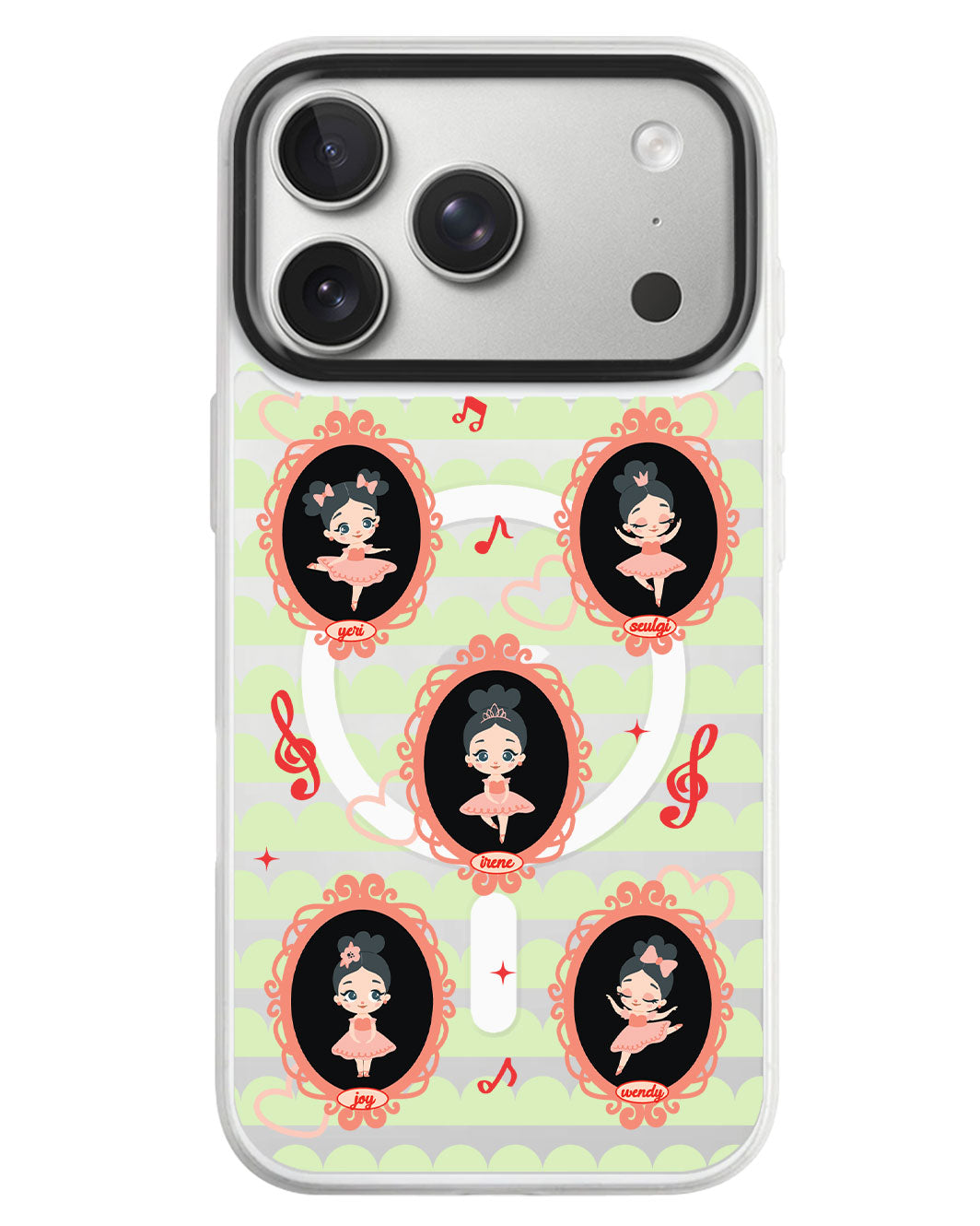 iPhone Rearguard MagSwap - Red Velvet Feel My Rhythm