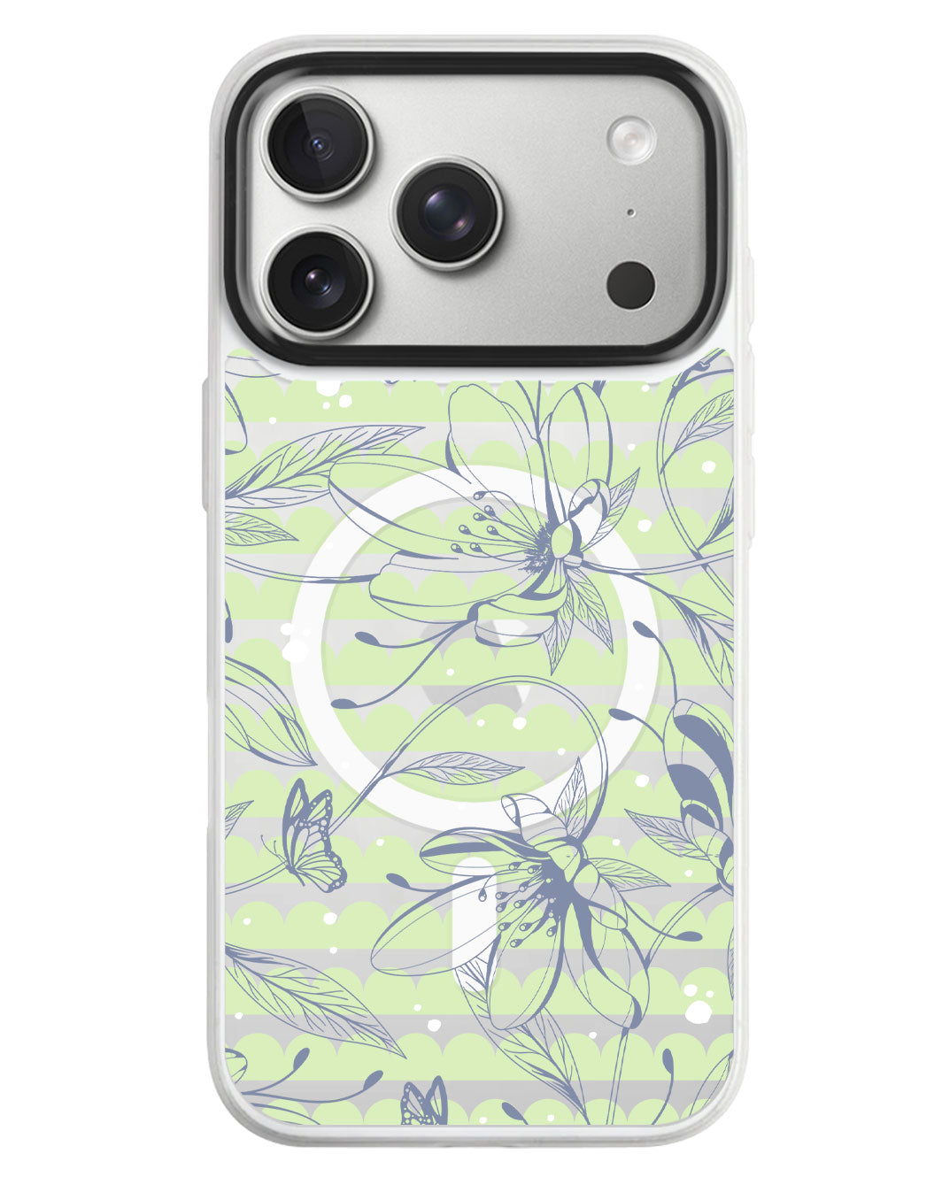 iPhone Rearguard MagSwap - Sketchy Flower & Butterfly 2.0