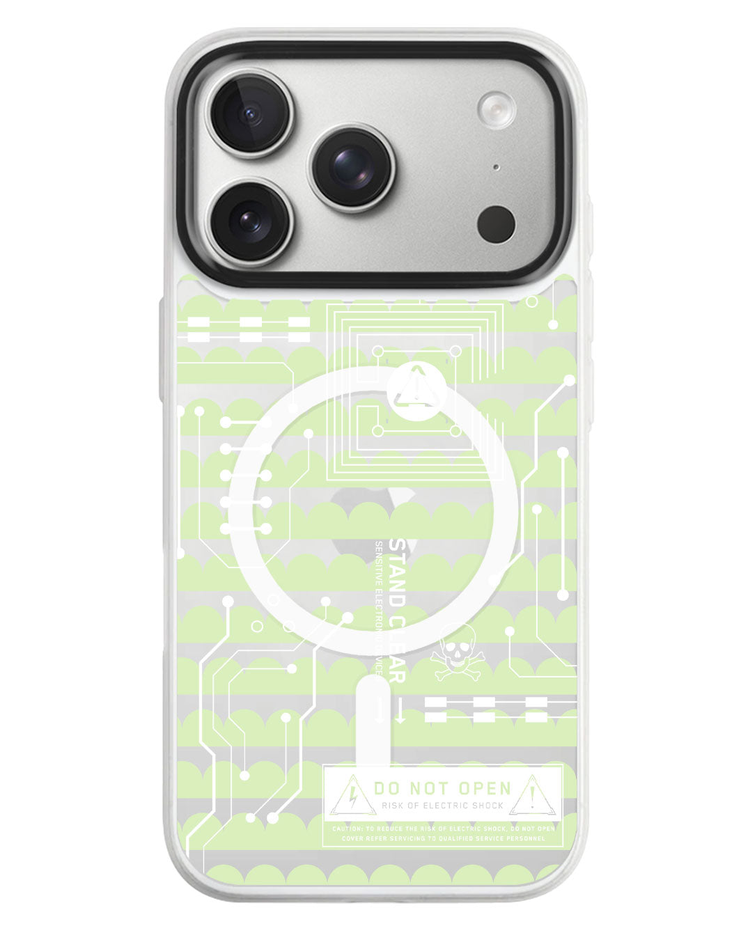 iPhone Rearguard MagSwap - Circuit White