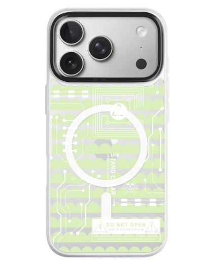 iPhone Rearguard MagSwap - Circuit White