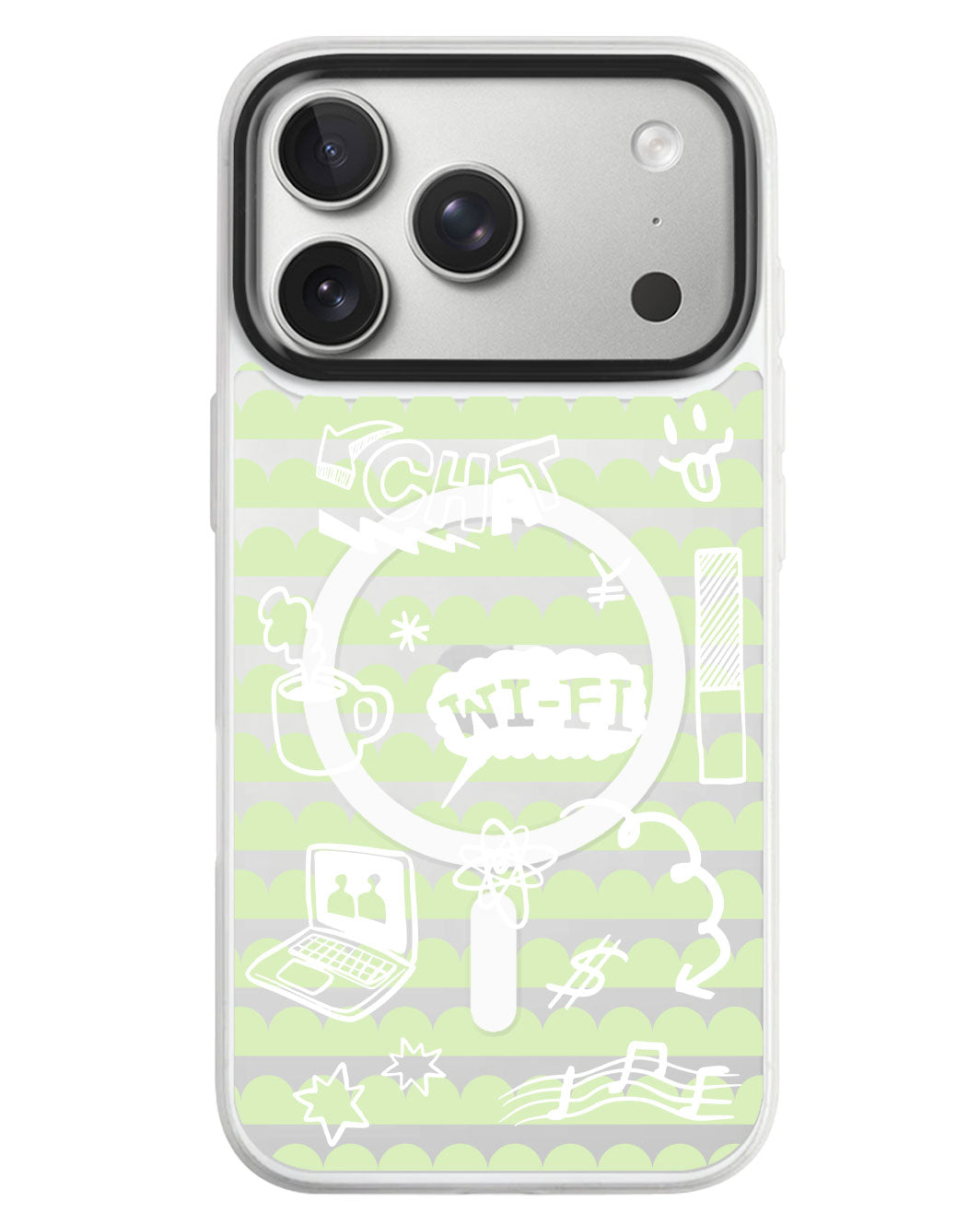iPhone Rearguard MagSwap - Social White