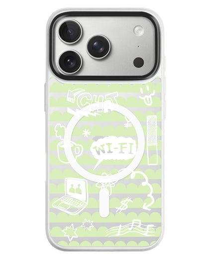 iPhone Rearguard MagSwap - Social White