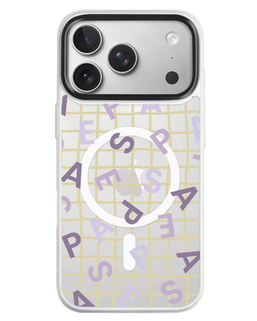 iPhone Rearguard MagSwap - Aespa Monogram