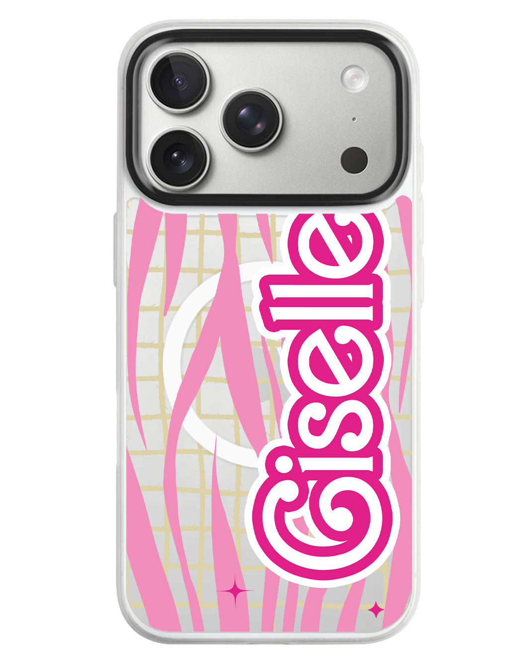 iPhone Rearguard MagSwap - Barbie Zebra Pattern