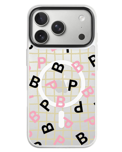 iPhone Rearguard MagSwap - Blackpink Monogram