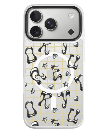 iPhone Rearguard MagSwap - Chrome Monogram 2.0