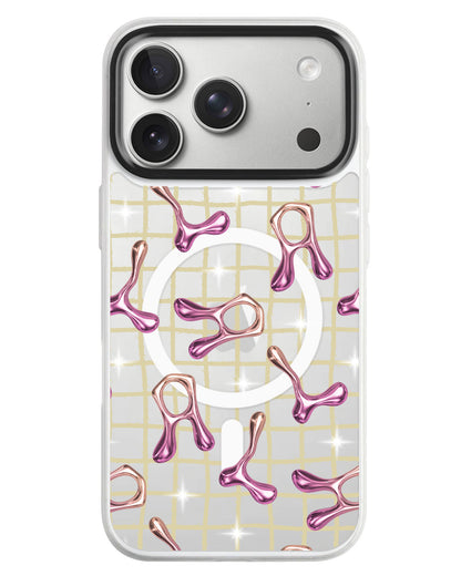 iPhone Rearguard MagSwap - Chrome Monogram 3.0
