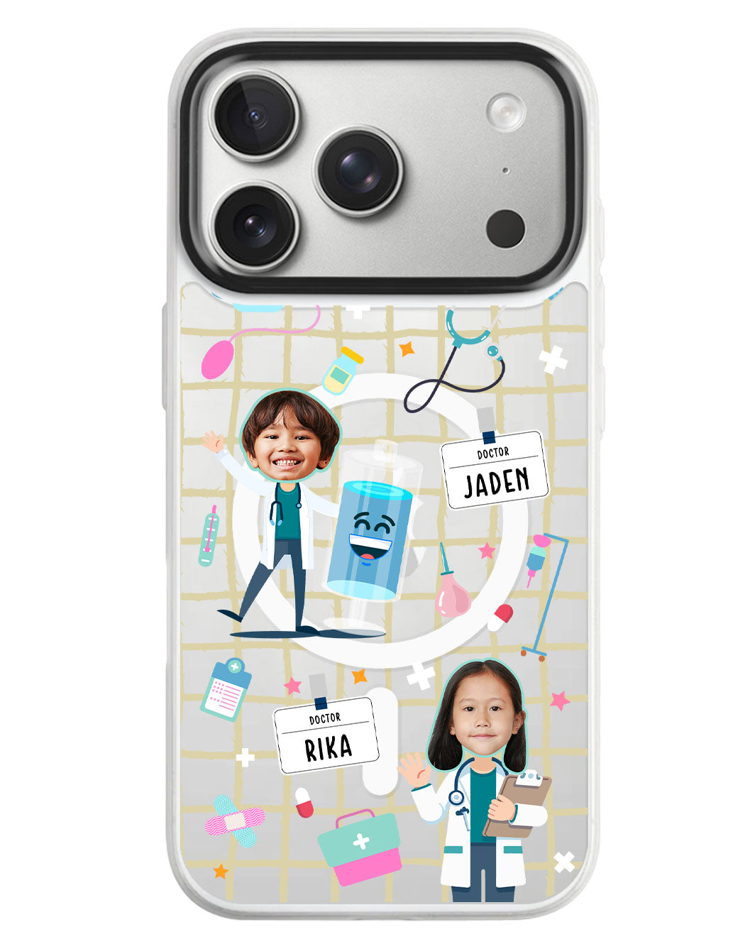 iPhone Rearguard MagSwap - Face Grid Dream Doctor