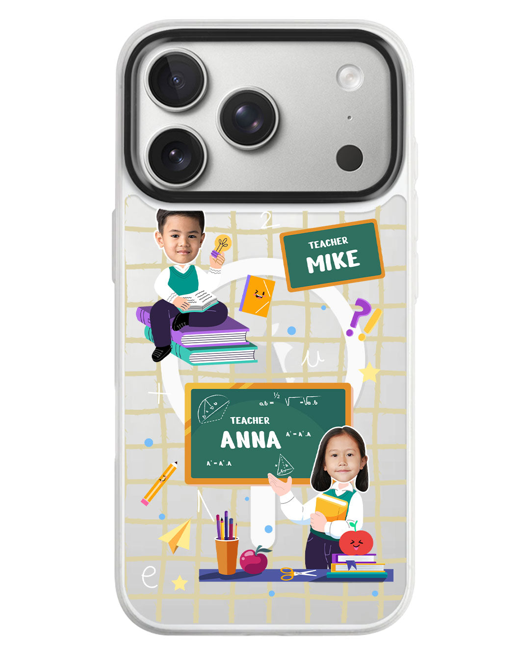iPhone Rearguard MagSwap - Face Grid Dream Teacher