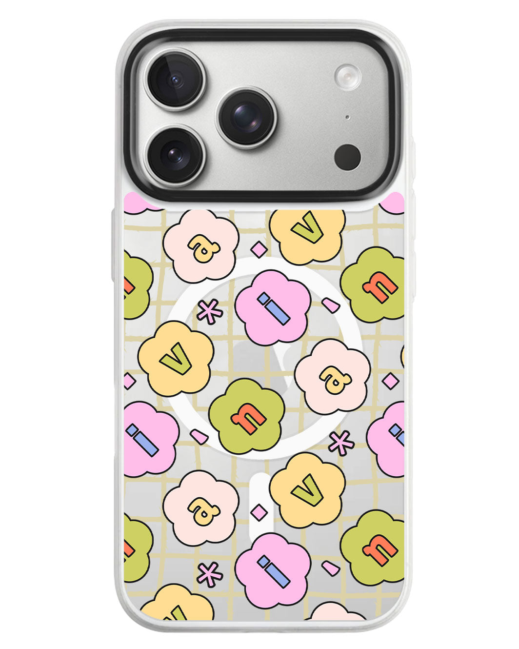 iPhone Rearguard MagSwap - Flower Petals Monogram 1.0
