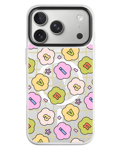 iPhone Rearguard MagSwap - Flower Petals Monogram 1.0