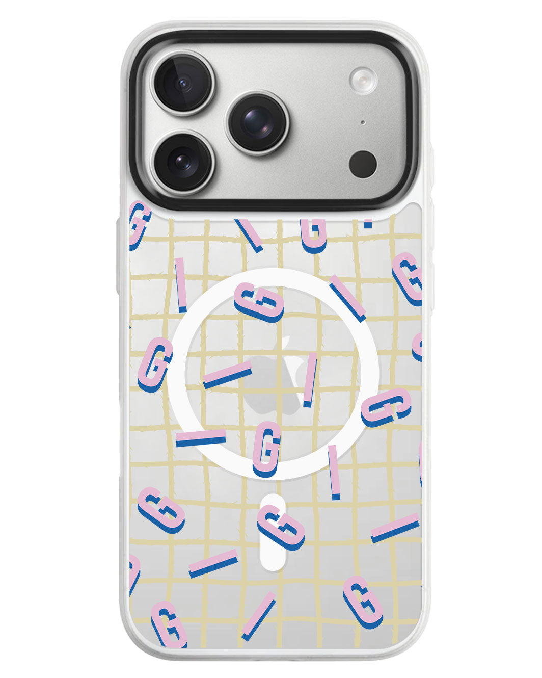 iPhone Rearguard MagSwap - Monogram 1.0 Cotton Candy