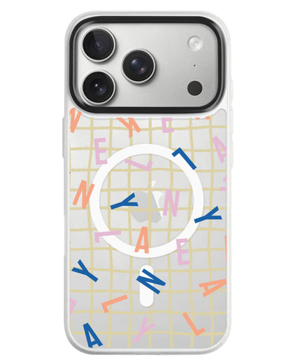 iPhone Rearguard MagSwap - Monogram 1.0 Rainbow