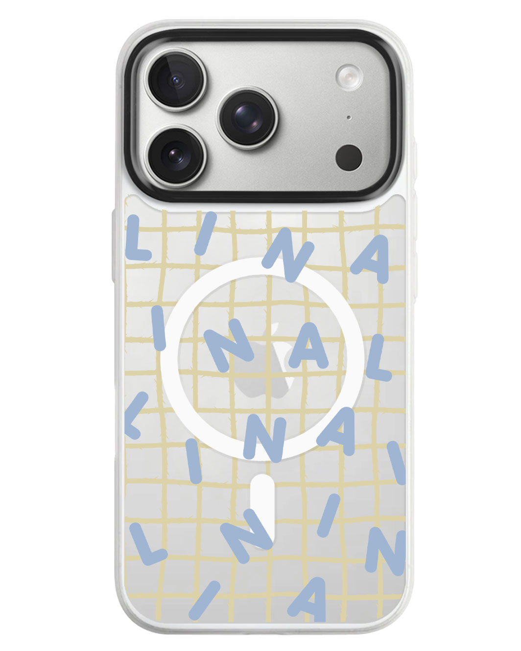 iPhone Rearguard MagSwap - Monogram 2.0 Blue