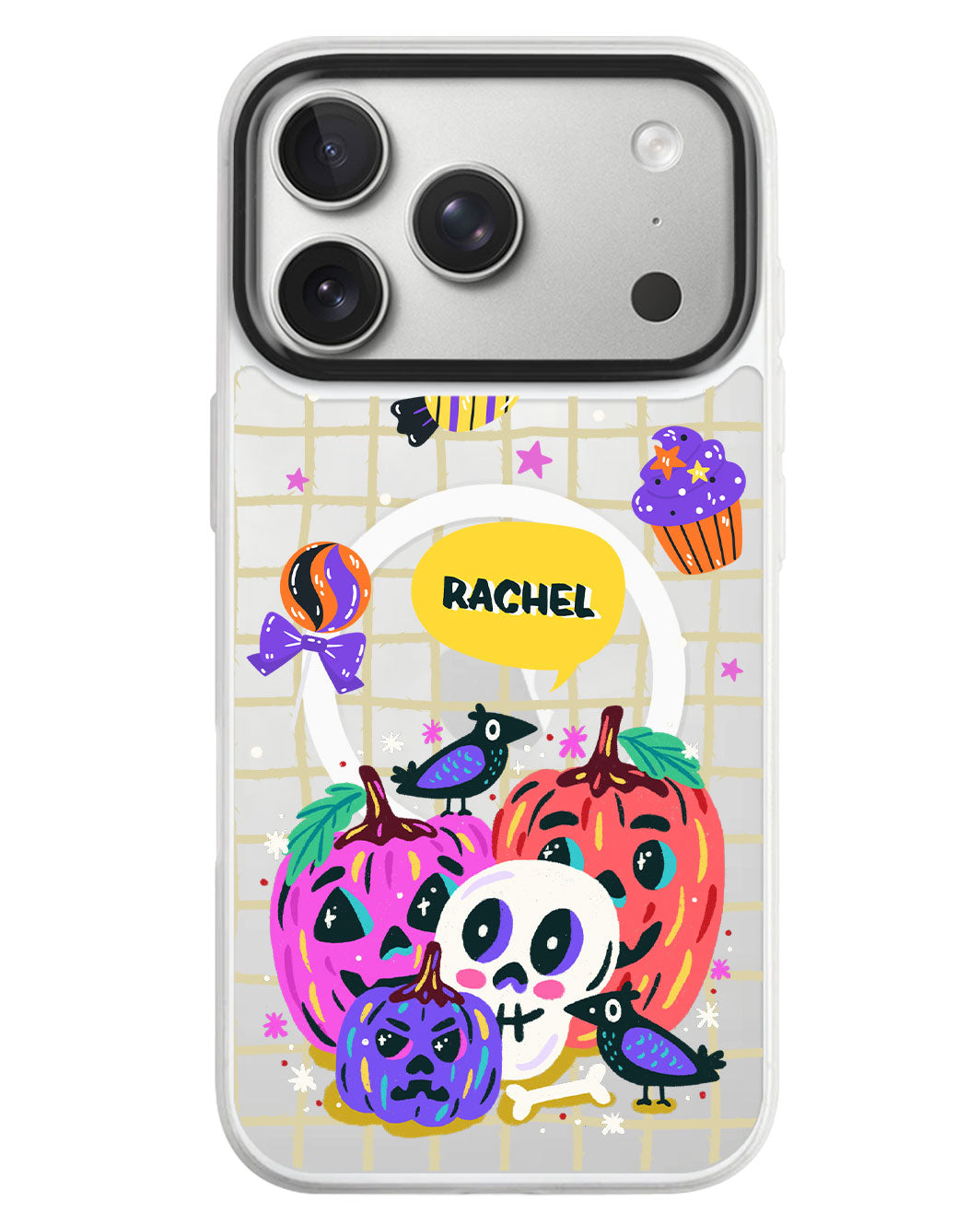 iPhone Rearguard MagSwap - Pumpkins Monster