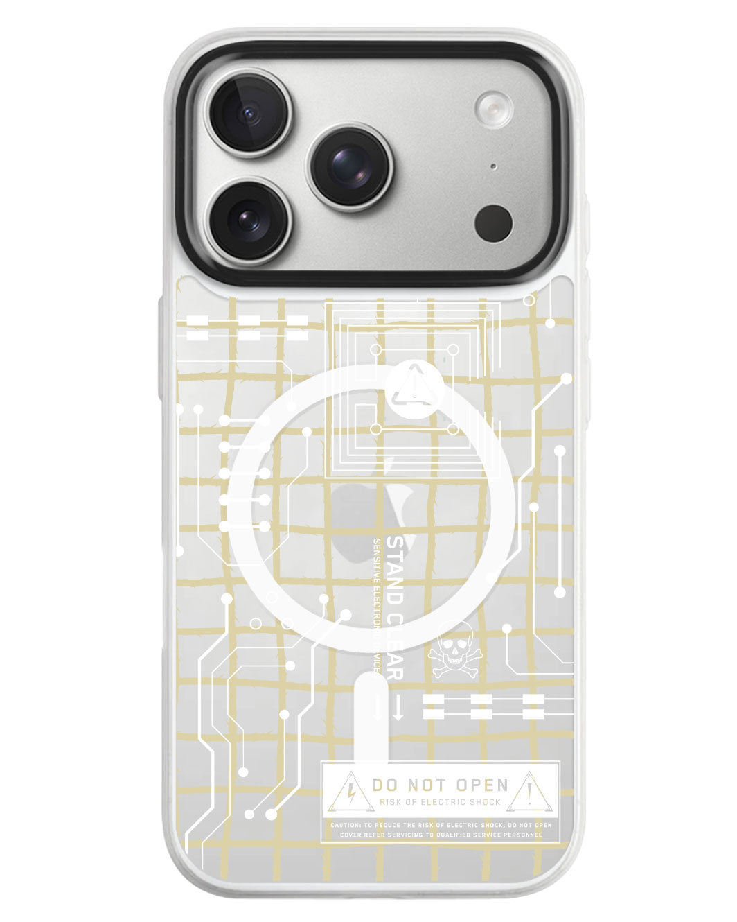 iPhone Rearguard MagSwap - Circuit White