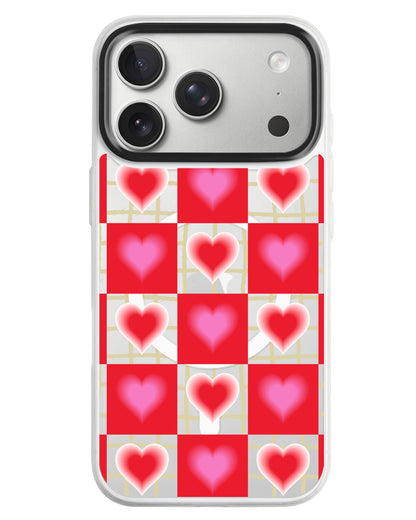 iPhone Rearguard MagSwap - Love Checkered