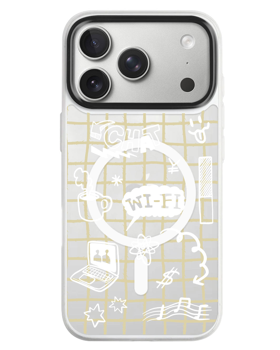iPhone Rearguard MagSwap - Social White