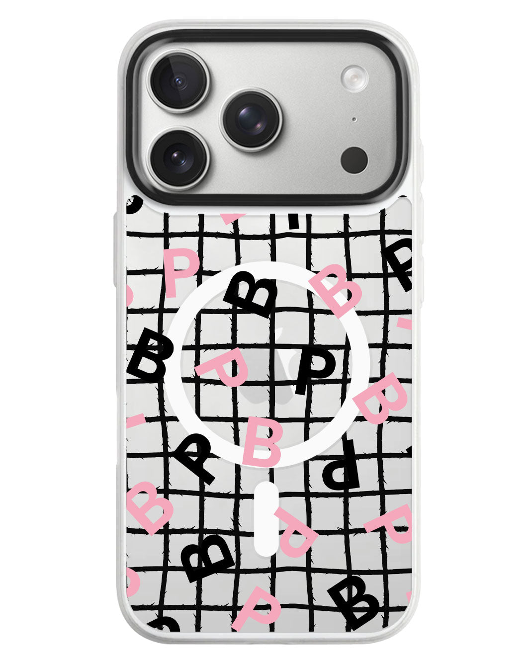 iPhone Rearguard MagSwap - Blackpink Monogram